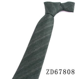 Nouvelles cravates rayées pour hommes et femmes, cravates en coton pour fêtes, affaires, cravates classiques à carreaux, cadeaux pour mariés