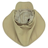 Casquette de protection solaire UPF 50+ pour enfants et garçons, chapeau de pêche réglable et amovible à séchage rapide avec rabat pour le cou