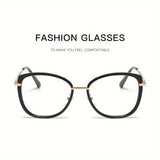 1 pair of new color-changing anti-blue light glasses, fashionable and personalized women's glasses, effectively block blue light