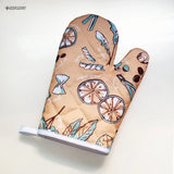 Wärmeisolierte Handschuhe für die Mikrowelle, Küchenhandschuhe, hitzebeständig, zum Kochen und Backen, Verbrühungsschutz, Küchenzubehör