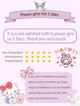 Chapeau de protection solaire Sanrio Cinnamoroll My Melody Kuromi Pompompurin, casquette anti-UV avec grande langue, cadeau d'anniversaire pour enfants