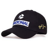 Casquettes de baseball décontractées et ajustables avec broderie de lettres tendance style hip-hop pour l'extérieur, protection solaire
