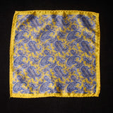 Mouchoir de poche de luxe pour homme, accessoire en soie, mouchoir de poche, foulard de poche, motif cachemire, pois, fête, mariage, bal de promo
