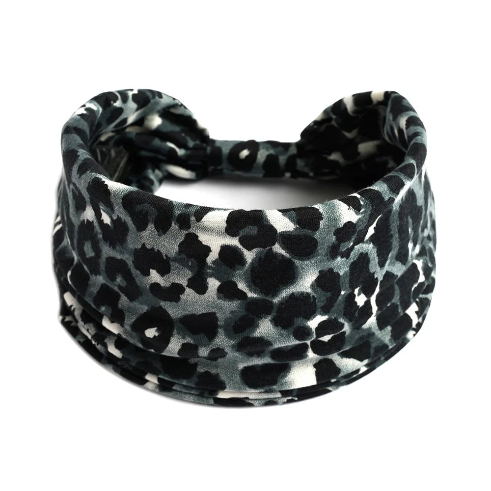 Bohemian Wide Cotton Stretch Headbands Women Headwrap Turban Headwear Bandage Hairbands Bandana Wide Headbands Hair Accessories