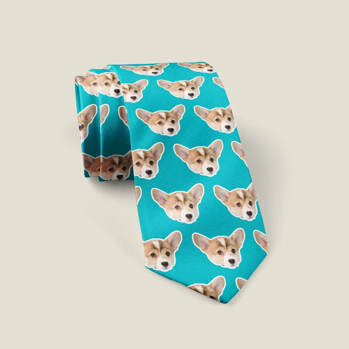 Cravate personnalisée avec photo de votre animal de compagnie, cravate amusante personnalisée pour fête, mariage, dîner, chemise, costume, accessoires, cadeau, cosplay