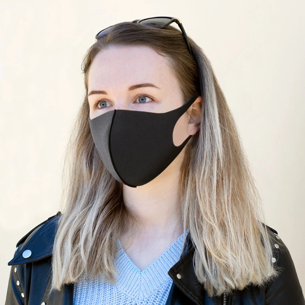 UV Protection Mask Dustproof Face Towel Mask Washcloth Breathable Mask Breathe Freely Colorful Sun Block Face Cover masque маска
