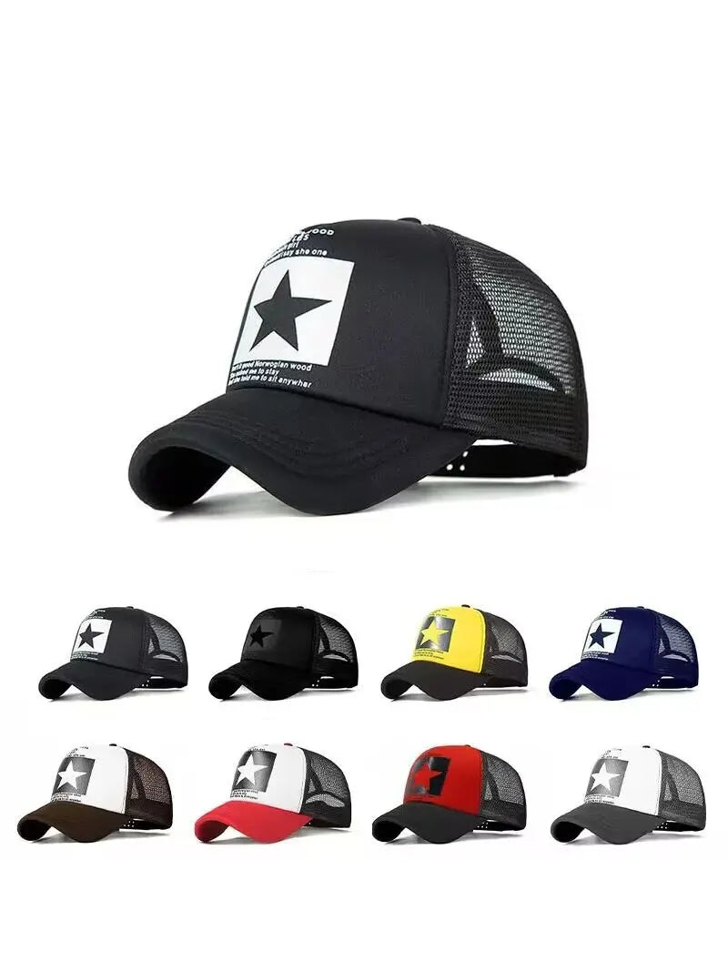 Fashion Spring Baseball Cap Snapback Mesh Hats Hip Hop Caps Cool Men Caps Female Outdoor Casual Sun Hat
