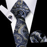 Men Neckties Tie Classic Handkerchiefs Plaid Necktie Cufflinks For Men Blouse Business Wedding Accessories Woman Collar Man Gift