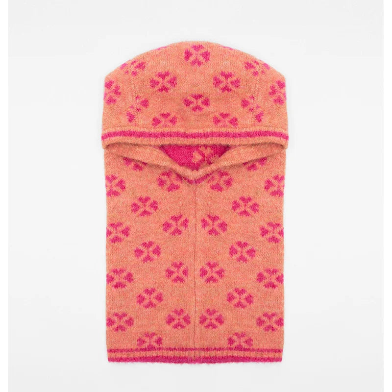 2024 Winter Balaclava Hats For Women Knitted Hooded Caps Designer's Cute personality Hats One-Piece Neck Collar Beanies Cap