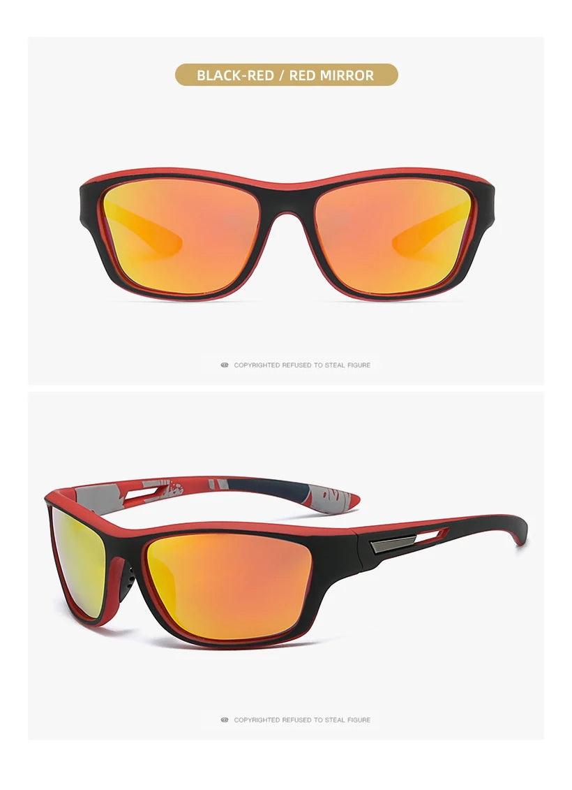 2023 High Definition Polarized Sunglasses for Men Women Outdoor Sport Fishing Sun Glasses UV400 Protection Driving Eyeglasses