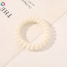 High Elasticity Telephone Coil Hairbands Women Spiral Hair Ties Girls Hair Rings Rope Solid Color Hair Accessories Gum Scrunchy