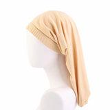 Unisex Long Hair Sock Cap Bonnet Dreadlock Cap Elastic Wrap Night Caps for Women Men Nightcap Sleeping Hat Headscarf Hair Care