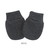 Bonnet pour nouveau-né avec gants, bonnet chaud en coton pour enfants, accessoires pour enfants, bonnet de nuit pour bébés de 0 à 6 mois, automne et hiver