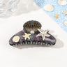 Pince à cheveux YHJ en forme d'étoile de mer pour femme, pince à cheveux en acétate et strass, bijoux de vacances, pince à cheveux tendance, accessoires pour cheveux