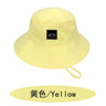 SMILE Baby Sunhat Summer Spring Kids Bucket Hat For Girls Boys Children Big Visor Cotton Sun Cap Beach Travel Panama Hats Caps