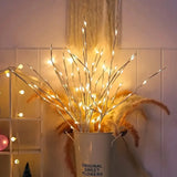 1 PC White Birch Branch Light LED Festive Lights Battery Operated For Christmas Party Wedding Decoration Twig Outdoor Lights