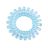 Telephone Wire Elastic Clear Hair Bands Plastic Spring Gum For Hair Ties No Crease Coil Hair Tie Ponytail Hair Accessories