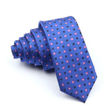 Cravates fines pour hommes et femmes, cravate fine à rayures, motif cachemire, 5 cm, tenue décontractée pour fête, mariage, col étroit, accessoire masculin