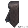 100% Silk Brand Purple Tie Men Necktie High Quality Mix Colors Silk 7.5 cm Gravatas Accessories Wedding April Fool's Day