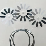 Brain Loading Hair Band Hairpin Women Funny Rotatable Simple Cute Headband Festival Party Decoration Prank Hair Accessories