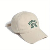 Fashion Men Women BROOKLYN Baseball Cotton Adjustable Snapback Hat Embroidery Women's Cap Hip Hop Outdoor Casual Sun Hats