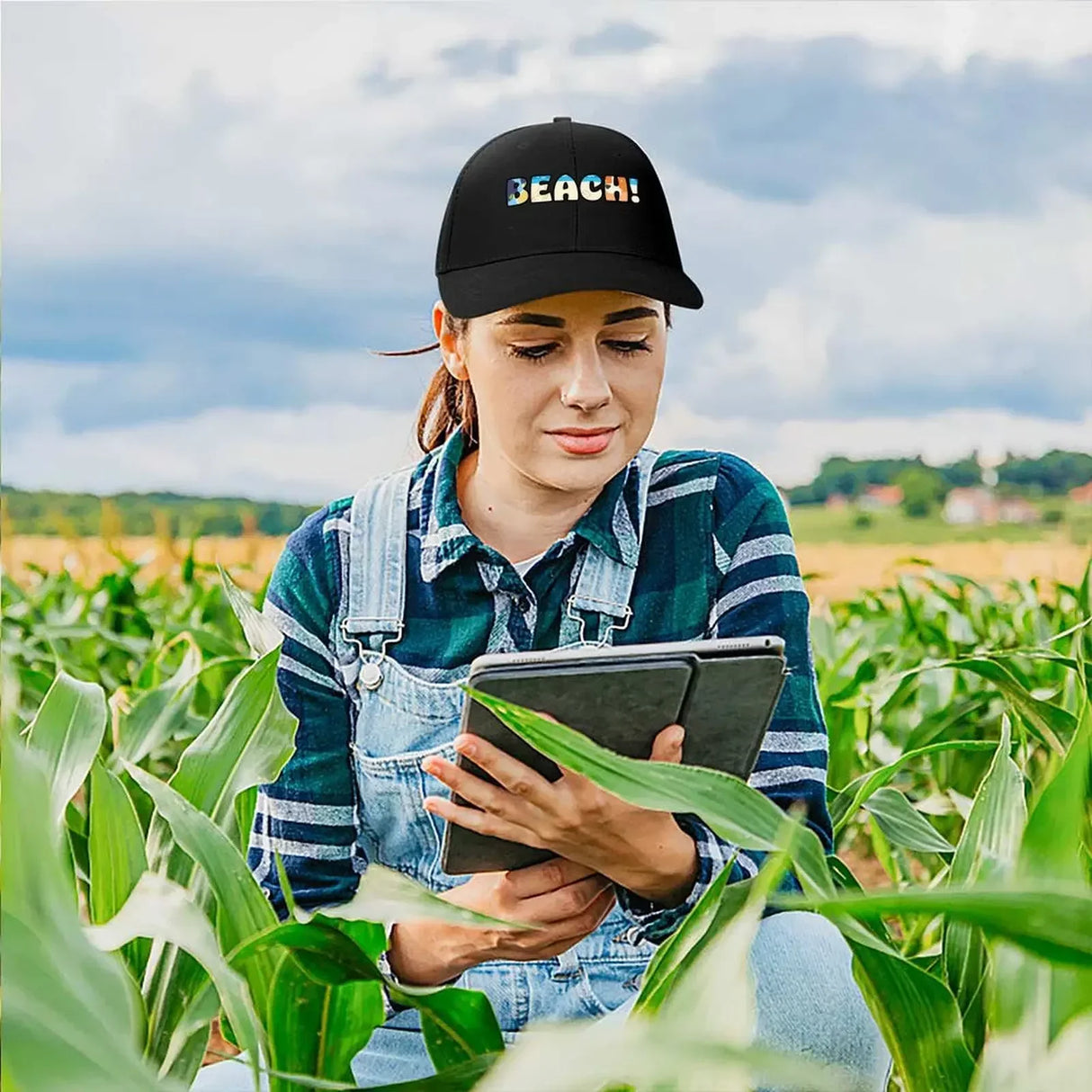 BEACH! Baseball Cap Golf Wear Sunscreen tea Hat Snap Back Hat Women Hats Men's