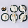 12Pcs 30X30cm Satin Table Napkin Soft Handkerchief Romantic Wedding Banquet Square Table Napkins Dinner Party Decoration