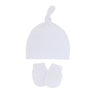 Bonnet pour nouveau-né avec gants, bonnet chaud en coton pour enfants, accessoires pour enfants, bonnet de nuit pour bébés de 0 à 6 mois, automne et hiver