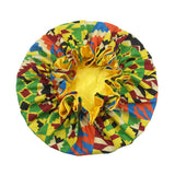 Bonnet de nuit double épaisseur en satin soyeux pour femme, grand bonnet réversible doublé de satin, couvre-chef pour la nuit, accessoires pour cheveux