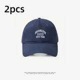 Fashion Men Women BROOKLYN Baseball Cotton Adjustable Snapback Hat Embroidery Women's Cap Hip Hop Outdoor Casual Sun Hats
