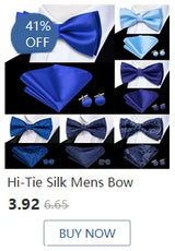 Hi-Tie Marque Soie Pré-noué Homme Nœud Papillon Mouchoir Boutons de Manchette Ensemble Nœud Papillon pour Homme Jacquard Solide Cachemire Floral Mariage Cadeau d'Affaires