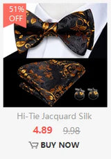 Hi-Tie Marque Soie Pré-noué Homme Nœud Papillon Mouchoir Boutons de Manchette Ensemble Nœud Papillon pour Homme Jacquard Solide Cachemire Floral Mariage Cadeau d'Affaires