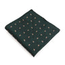 Mouchoir de poche en tissu jacquard de haute qualité, nouveau style, à pois, à rayures, à fleurs, adapté aux costumes de fête formels, au travail, cadeau