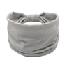 Headwrap Solid Color Knot Wide Headbands for Women Soft Cotton Sports Elastic Hair Bands Accessories Yoga Bandana Bandage