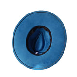 Suede Top Hat 9.5cm Wide Brim Fedora Hat Men Women Autumn Winter Felt Jazz Hats Classic Church Fedoras Chapeau Sombrero Mujer