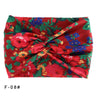 Printed Wide Elastic Headband Pilates Yoga  Running Cycling Hairband Turban Makeup Hair Hoop Makeup Headwrap for Women Girl