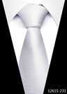 Cravate pour homme, nouveau design, vente en usine, offre spéciale, 7,5 cm, cravate, chemise à carreaux jaune, accessoires pour homme, anniversaire d'Abraham Lincoln