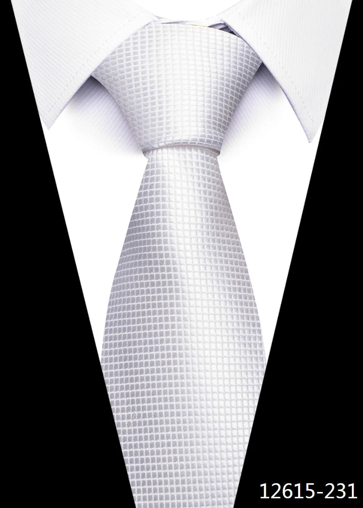 Cravate pour homme, 7,5 cm, de luxe, gris foncé, accessoires de mariage, à pois, pour le travail