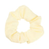 Women Lady Female Flower Hair Accessories LatticePrint Elastic Hairs Ties Yellow Scrunchies Hair Rope Girls Headwear