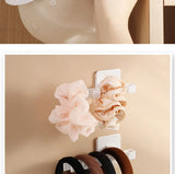 1pc wall mounted non perforated baseball cap hook, smooth and burr free, 6-hook design, multifunctional storage