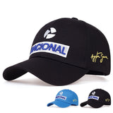 Casquettes de baseball décontractées et ajustables avec broderie de lettres tendance style hip-hop pour l'extérieur, protection solaire