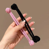 High Ponytail Rubber Bands Hair Band Elastic Head Rope For Women Korean Scrunchies Hair Tie Knotted Hair Ropes Hair Accessories