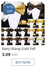 Ensemble élégant de cravates et boutons de manchette en soie à fleurs multiples pour homme, cravate jacquard à fleurs pour mariage, entreprise, fête, événement, Barry.Wang