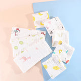 Lot de 5 serviettes de toilette en mousseline de coton doux à 6 couches pour bébé, mouchoir pour le bain, l'alimentation, le visage, le rot
