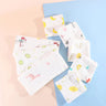 Lot de 5 serviettes de toilette en mousseline de coton doux à 6 couches pour bébé, mouchoir pour le bain, l'alimentation, le visage, le rot