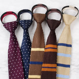Cravates de mariage pour hommes, mode, cravates noires, chemises blanches, cravates à col, cadeaux, fermeture éclair, cravate en tricot pour hommes, vêtements, accessoires