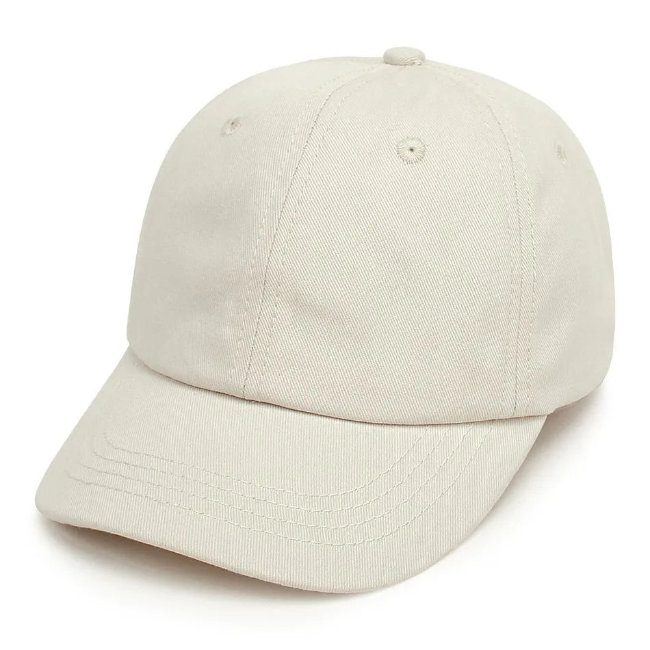Casquettes pour enfants, couleur unie, en coton respirant, à rabat, ajustable, pour bébés, filles, été, de 1 à 5 ans