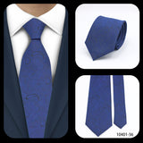 Cravates élégantes à pois pour hommes LYL 7 cm, cravate de luxe avec imprimé géométrique, cadeau pour invités, accessoires de festival pour gentleman