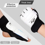 Gants en cuir pour taekwondo, sparring, karaté, protège-chevilles, équipement de protection, boxe, arts martiaux, protège-mains
