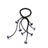Handmade Cute Fashion Elastic Flower Ribbon Hair Ropes Rubber Band Hair Accessories Hair Ties